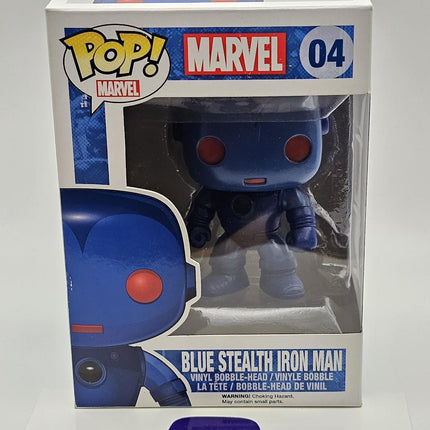 Funko Pop | #4 Blue Stealth Iron Man | Marvel