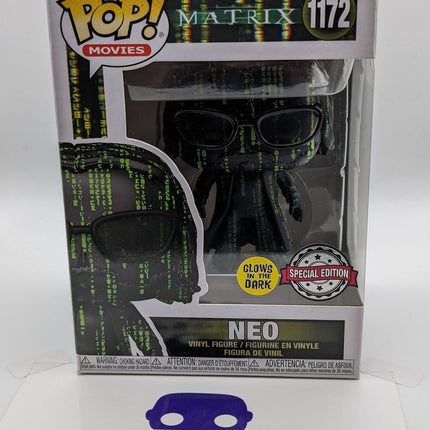 Funko Pop | #1172 Neo | The Matrix| Exclusive | Glow