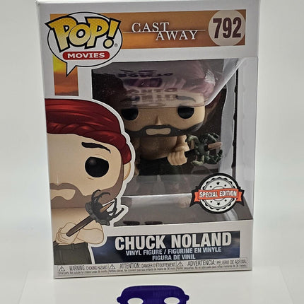 Funko Pop | #792 Chuck Noland (with Speared Crab) | Movies Castaway