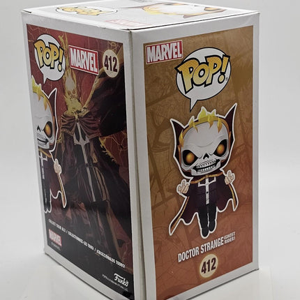 Funko Pop | #412 Doctor Strange (Ghost Rider) | Marvel | Mcm | Exclusive