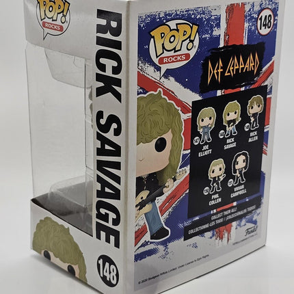 Funko Pop | #148 Rick Savage | Rocks | Def Leppard