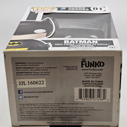 Funko Pop | #1 Batman POP! | Dc