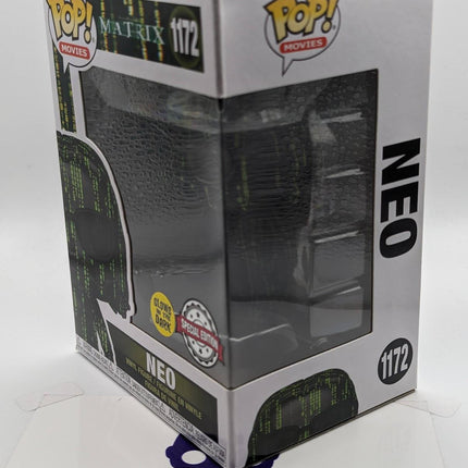 Funko Pop | #1172 Neo | The Matrix| Exclusive | Glow