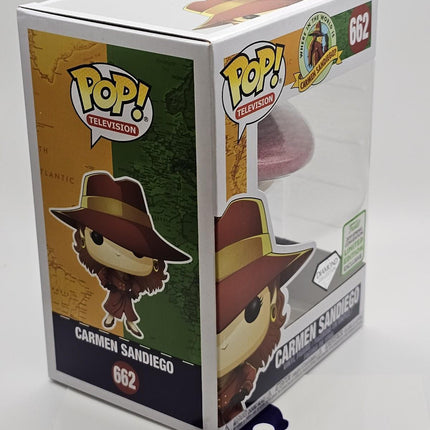 Funko Pop | #662 Carmen Sandiego (Diamond) [ECCC] | Diamond | Exclusive