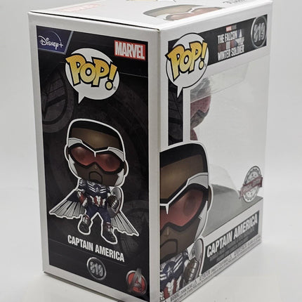 Funko Pop | #819 Captain America | Marvel | Falcon| Exclusive