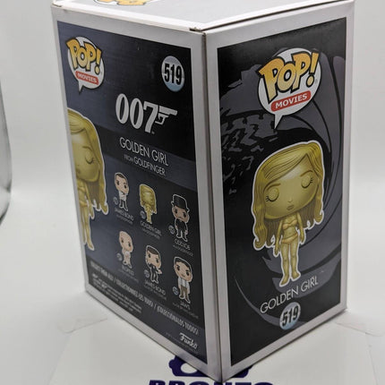Funko Pop | #519 Golden Girl (Goldfinger) | 007 | Movies