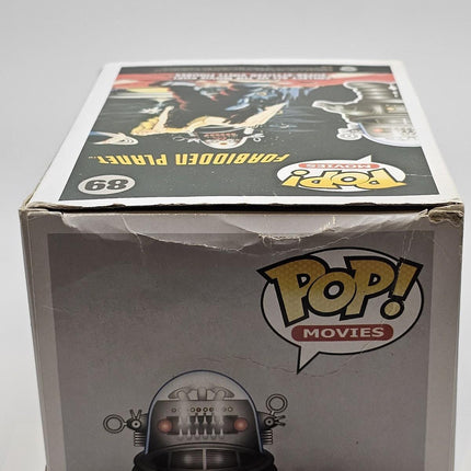 Funko Pop | #89 Robby the Robot (Turquoise Metallic) | Movies | Damaged Box
