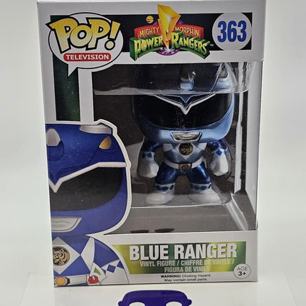 Funko Pop | #363 Blue Ranger (Metallic) | Power Rangers