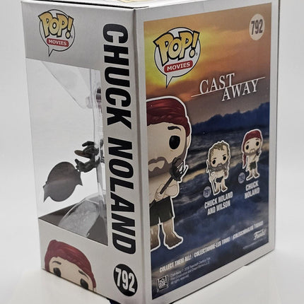 Funko Pop | #792 Chuck Noland (with Speared Crab) | Movies Castaway