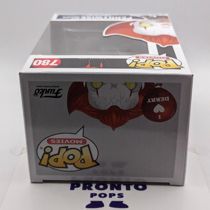 Funko Pop | #780 Pennywise with Balloon (I Heart Derry) | Movies | It