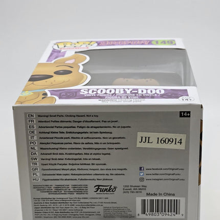Funko Pop | #149 Scooby-Doo | Animation | Scooby Doo