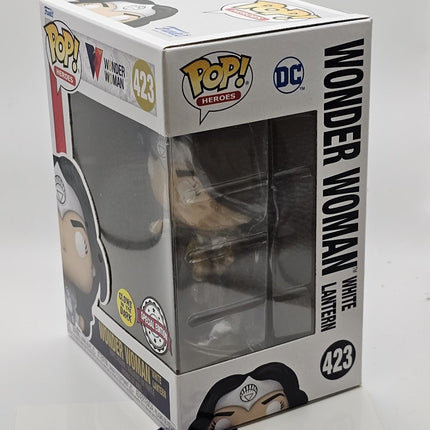 Funko Pop | #423 Wonder Woman White Lantern POP! | Heroes | Glow