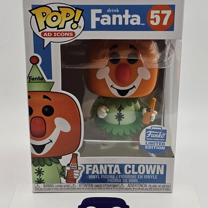 Funko Pop | #57 Fanta Clown | Ad Icons | Fanta | Exclusive