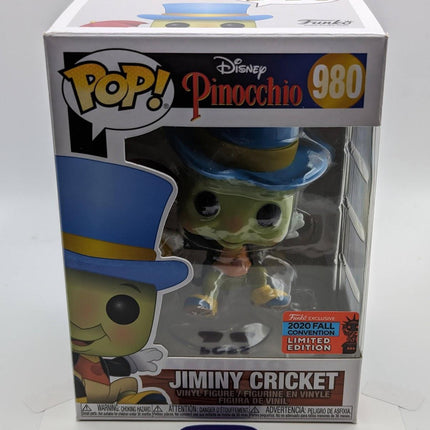 Funko Pop | #980 Jiminy Cricket (Umbrella) | Pinocchio | Disney