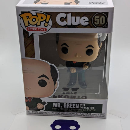 Funko Pop | #50 Mr. Green with the Lead Pipe | Clue