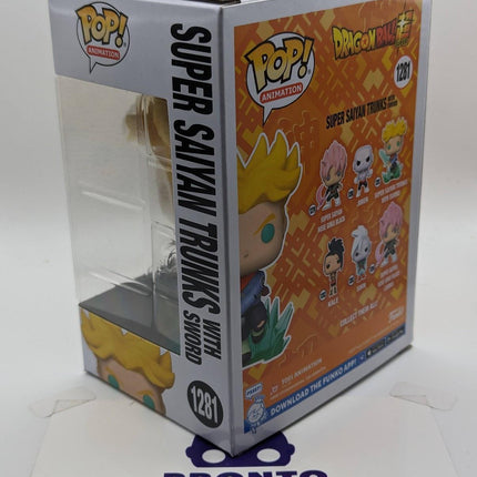 Funko Pop | #1281 Super Saiyan Trunks with Sword | Anime | Dragonball