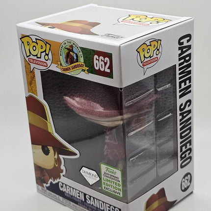 Funko Pop | #662 Carmen Sandiego (Diamond) [ECCC] | Diamond | Exclusive