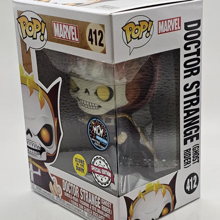 Funko Pop | #412 Doctor Strange (Ghost Rider) | Marvel | Glow | Exclusive