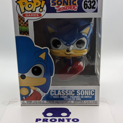 Funko Pop | #632 Classic Sonic | Games | Sonic The Hedgehog