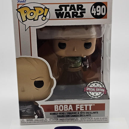 Funko Pop | #490 Boba Fett Unmasked Special Edition | Star Wars
