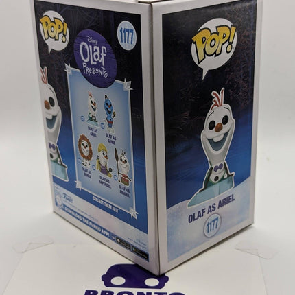 Funko Pop | #1177 Olaf As Ariel | Disney | Olaf Presents