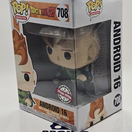 Funko Pop | #708 Android 16 | Animation | Dragonball | Exclusive