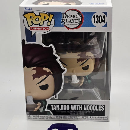 Funko Pop | #1304 Tanjiro With Noodles | Animation | Demon Slayer