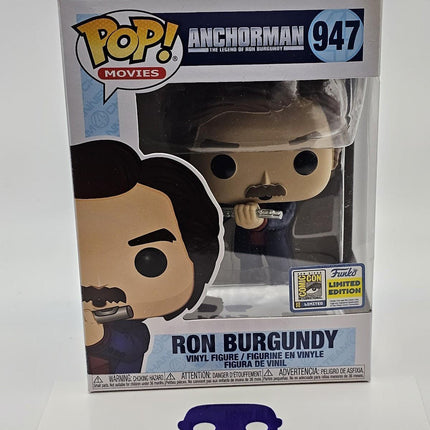 Funko Pop | #947 Ron Burgundy (Jazz Flute) [SDCC] | Movies