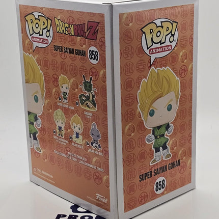 Funko Pop | #858 Super Saiyan Gohan | Animation | Dragonball | Glow | Exclusive
