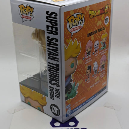 Funko Pop | #1281 Super Saiyan Trunks with Sword | Anime | Dragonball