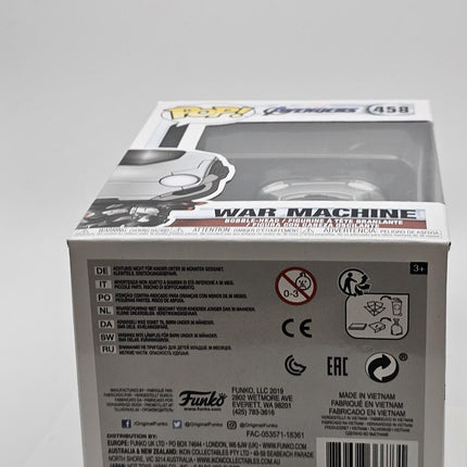 Funko Pop | #458 War Machine (Endgame) | Marvel