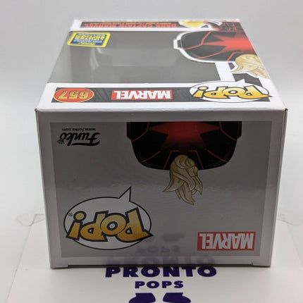 Funko Pop | #657 Dark Captain Marvel [Summer Convention] | Marvel