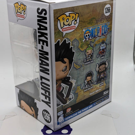 Funko Pop | #1266 Snake-man Luffy | One Piece | Anime DAMAGED BOX