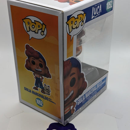 Funko Pop | #1052 Giulia Marcovaldo with Machiavelli | Luca | Disney
