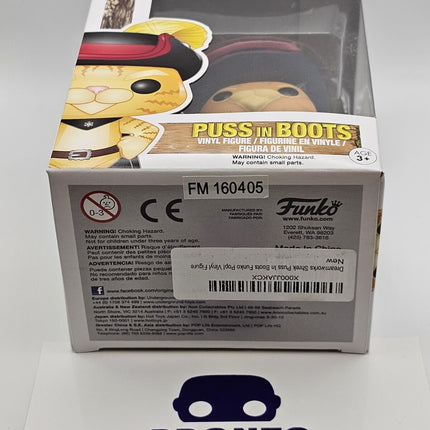 Funko Pop | #280 Puss In Boots | Movies | Shrek