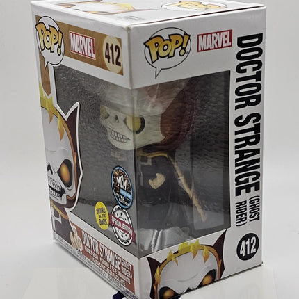 Funko Pop | #412 Doctor Strange (Ghost Rider) | Marvel | Mcm | Exclusive