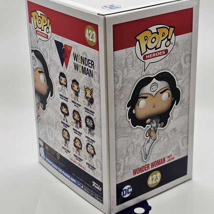 Funko Pop | #423 Wonder Woman White Lantern POP! | Heroes | Glow