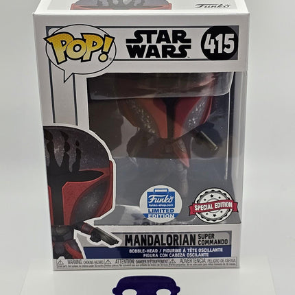 Funko Pop | #415 Mandalorian Super Commando | Star Wars | Exclusive