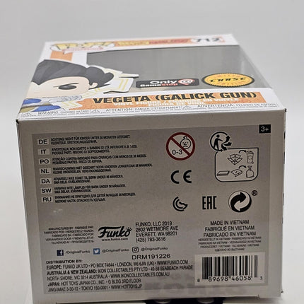 Funko Pop | #712 Vegeta (Galick Gun) POP! | Animation | Chase | Dragonball