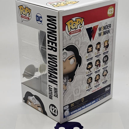 Funko Pop | #423 Wonder Woman White Lantern POP! | Heroes | Glow
