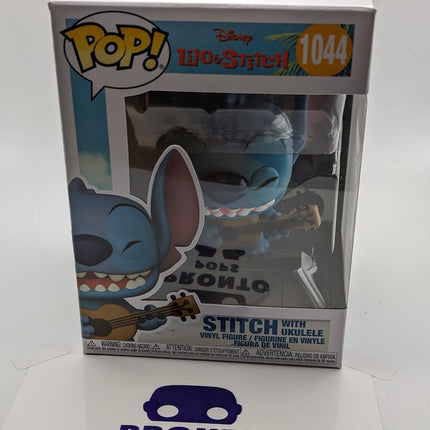 Funko Pop | #1044 Stitch with Ukulele | Diamond Collection | Diamond | Exclusive