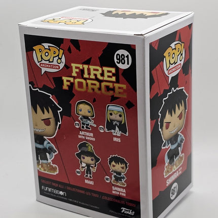 Funko Pop | #981 Shinra with Fire | Anime | Fire Force