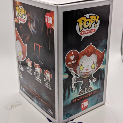 Funko Pop | #780 Pennywise with Balloon (I Heart Derry) | Movies | It