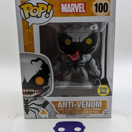 Funko Pop | #100 Anti-Venom | Marvel | Venom | Glow