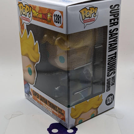 Funko Pop | #1281 Super Saiyan Trunks with Sword | Anime | Dragonball