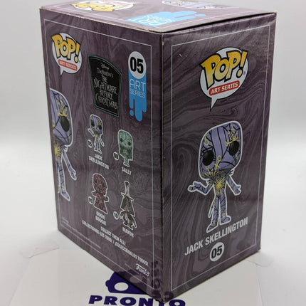 Funko Pop | #5 Jack Skellington (Purple) | Art Series | Disney
