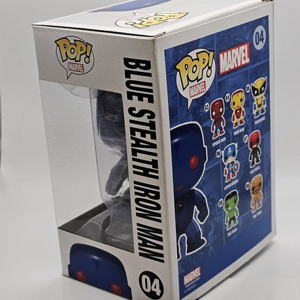 Funko Pop | #4 Blue Stealth Iron Man | Marvel