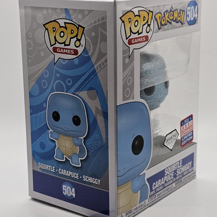 Funko Pop | #504 Squirtle | Pokemon | Diamond | Exclusive