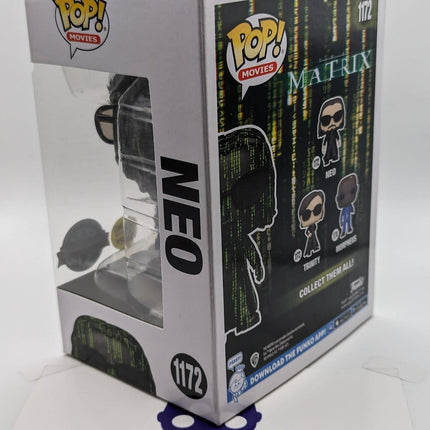 Funko Pop | #1172 Neo | The Matrix| Exclusive | Glow