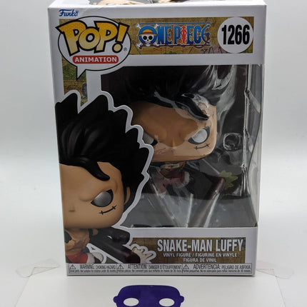 Funko Pop | #1266 Snake-man Luffy | One Piece | Anime DAMAGED BOX